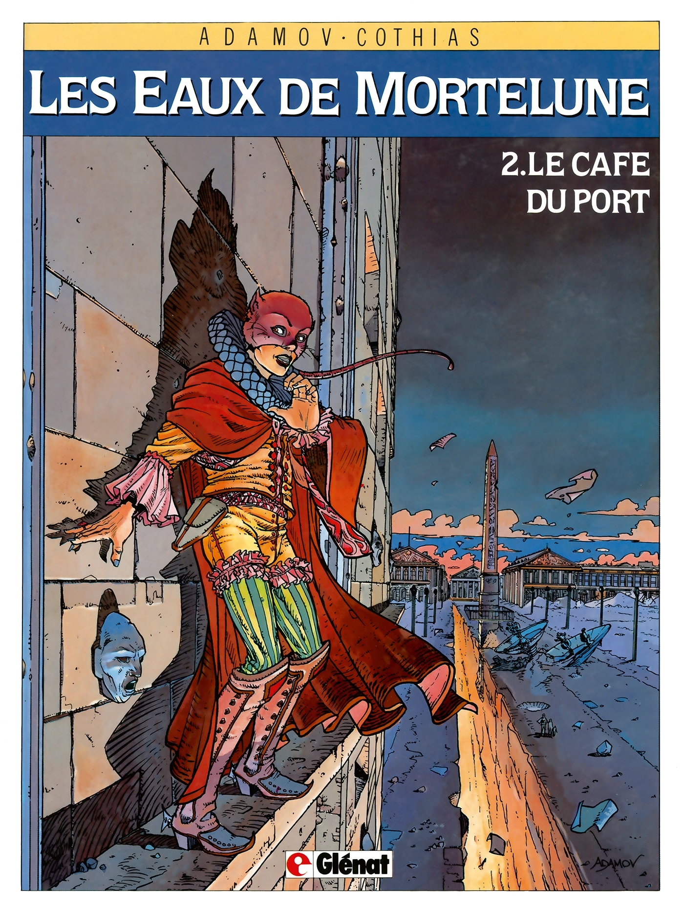 Les Eaux de Mortelune - Tome 02, Le Café du port (9782723408615-front-cover)
