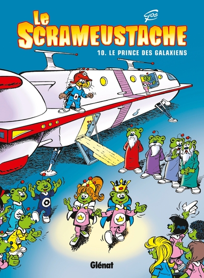 Le Scrameustache - Tome 10, Le prince des galaxiens (9782723463478-front-cover)
