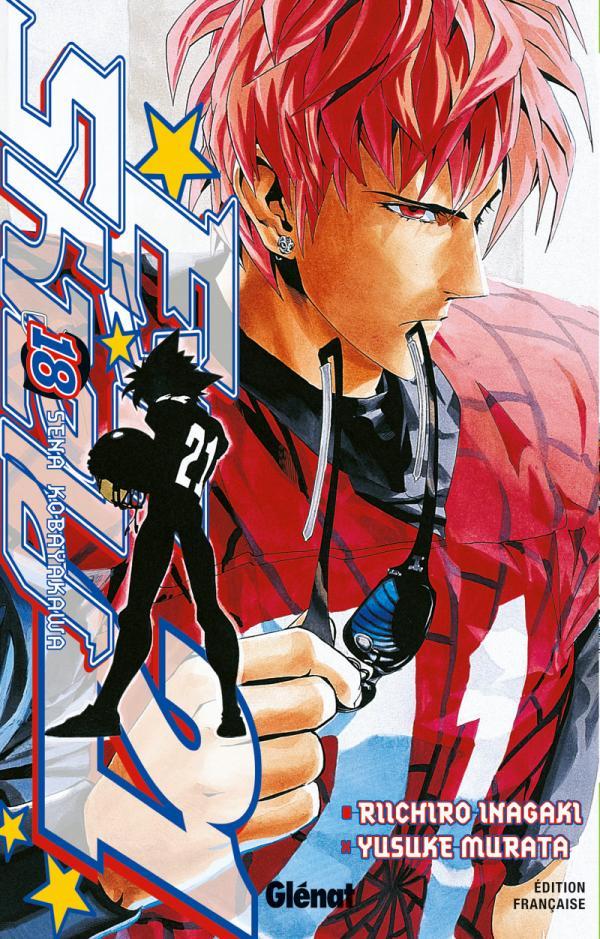 Eyeshield 21 - Tome 18, Sena Kobayakawa (9782723460620-front-cover)