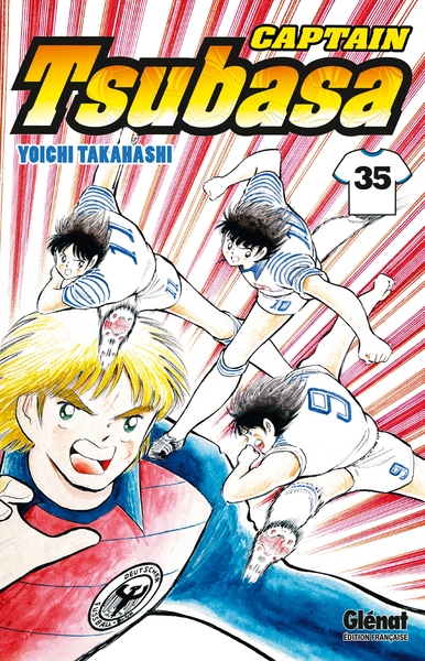 Captain Tsubasa - Tome 35, Bientôt au sommet du football mondial ?! (9782723491884-front-cover)