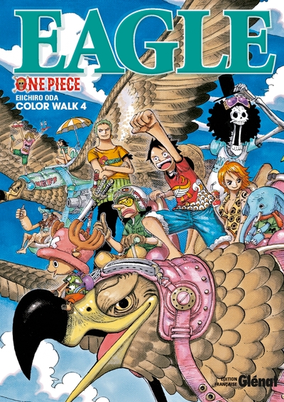 One Piece Color Walk - Tome 04, Eagle (9782723488181-front-cover)