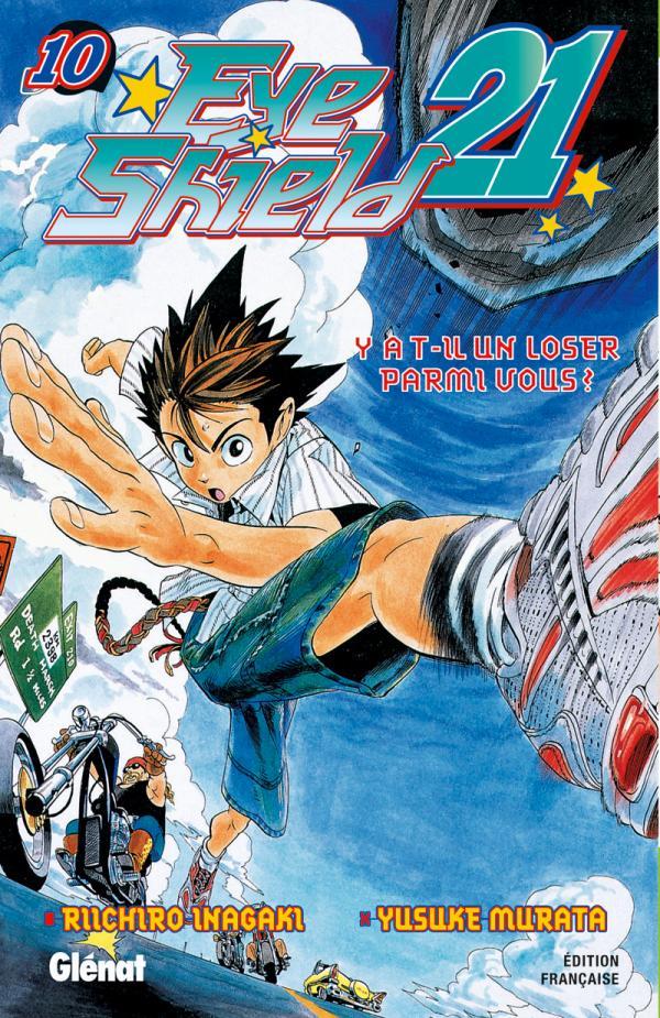 Eyeshield 21 - Tome 10, Y a-t-il un loser parmi vous ? (9782723453813-front-cover)