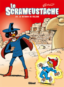 Le Scrameustache - Tome 34, Le retour de Falzar (9782723463713-front-cover)