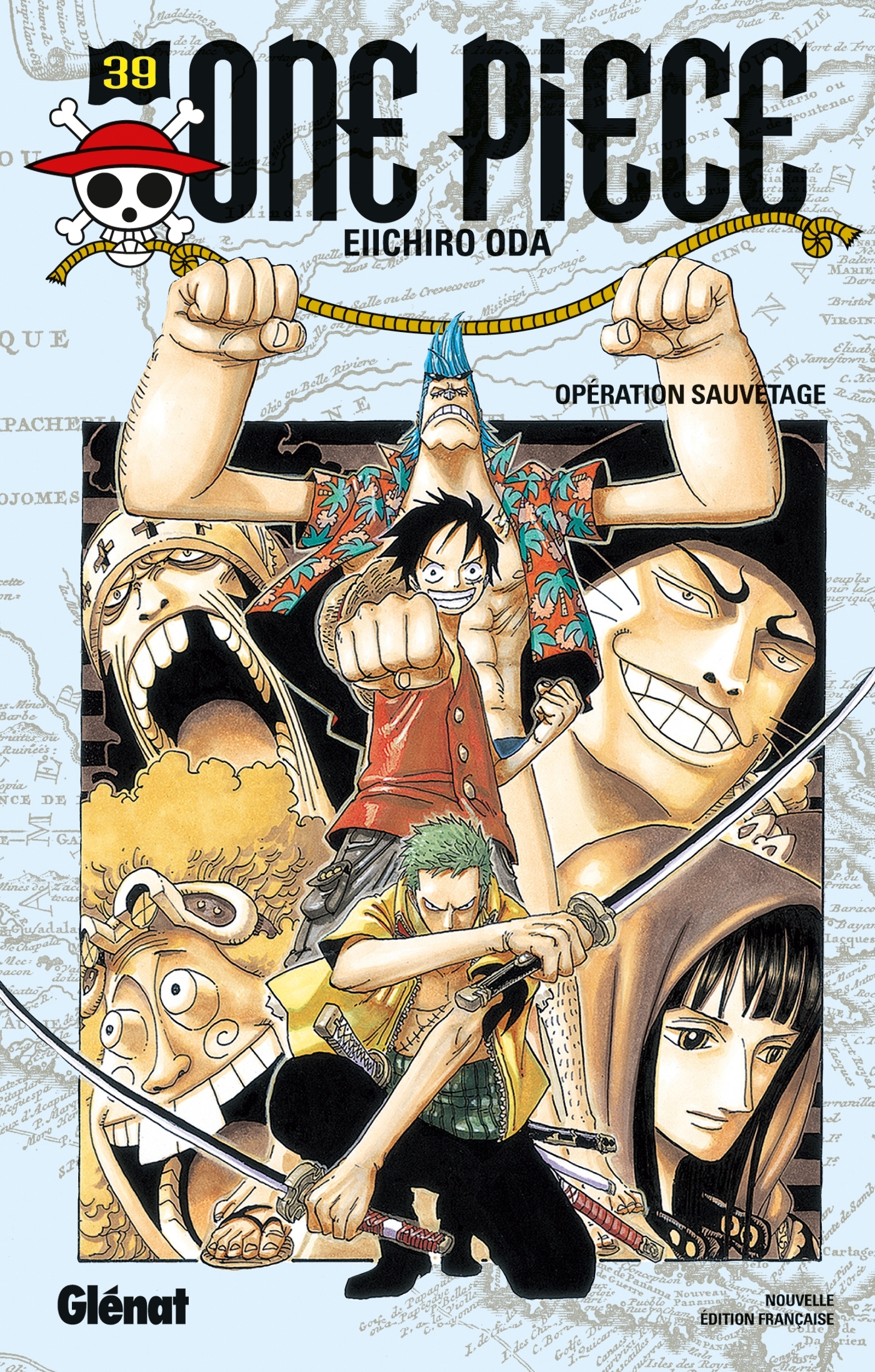 One Piece - Édition originale - Tome 39, Opération sauvetage (9782723498678-front-cover)