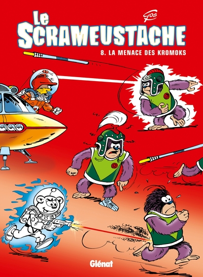 Le Scrameustache - Tome 08, La menace des Kromoks (9782723463454-front-cover)