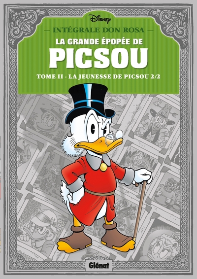 La Grande épopée de Picsou - Tome 02, La Jeunesse de Picsou - 2/2 (9782723494939-front-cover)