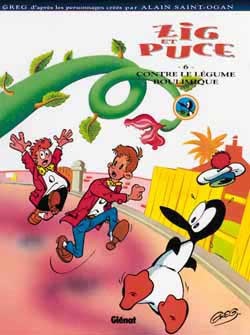 Zig et Puce - Tome 06, Zig et Puce contre le légume boulimique (9782723419642-front-cover)