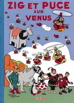 Zig et Puce - Tome 17, Zig et Puce sur Vénus (9782723427012-front-cover)