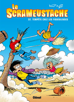 Le Scrameustache - Tome 32, Tempête chez les Figueuleuses (9782723463690-front-cover)