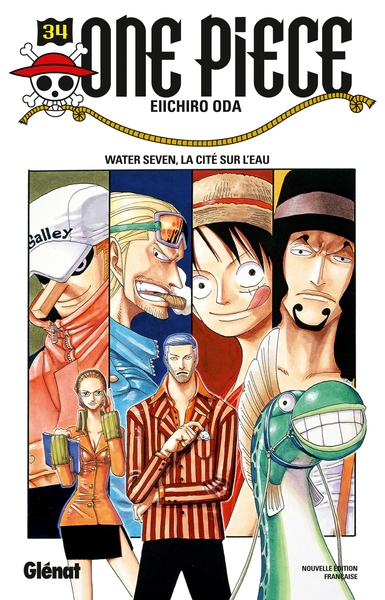 One Piece - Édition originale - Tome 34, Water seven, la cité sur l'eau (9782723498623-front-cover)
