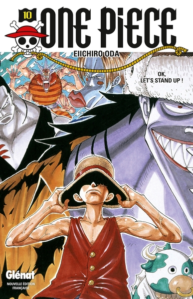 One Piece - Édition originale - Tome 10, OK, Let's STAND UP ! (9782723492553-front-cover)