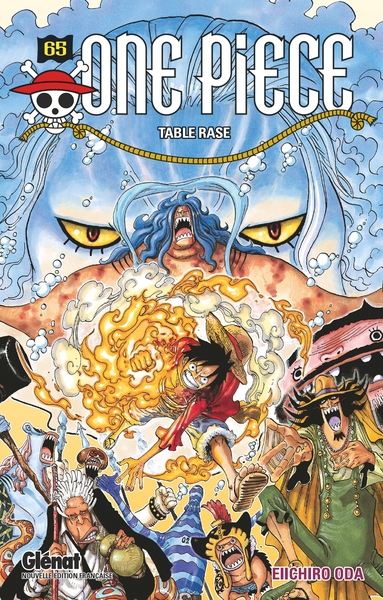 One Piece - Édition originale - Tome 65, Table rase (9782723493062-front-cover)
