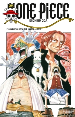 One Piece - Édition originale - Tome 25, L'homme qui valait 100 millions (9782723494816-front-cover)