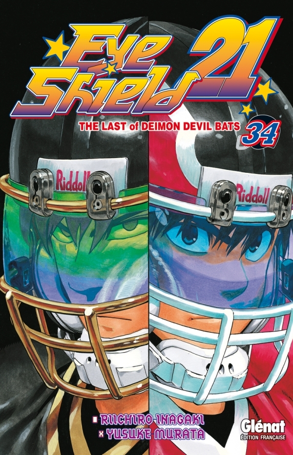 Eyeshield 21 - Tome 34, The Last of Deimon Devil Bats (9782723474856-front-cover)