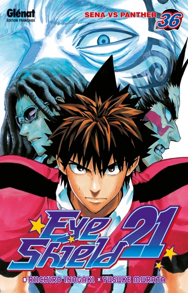 Eyeshield 21 - Tome 36, Sena vs Panther (9782723478885-front-cover)