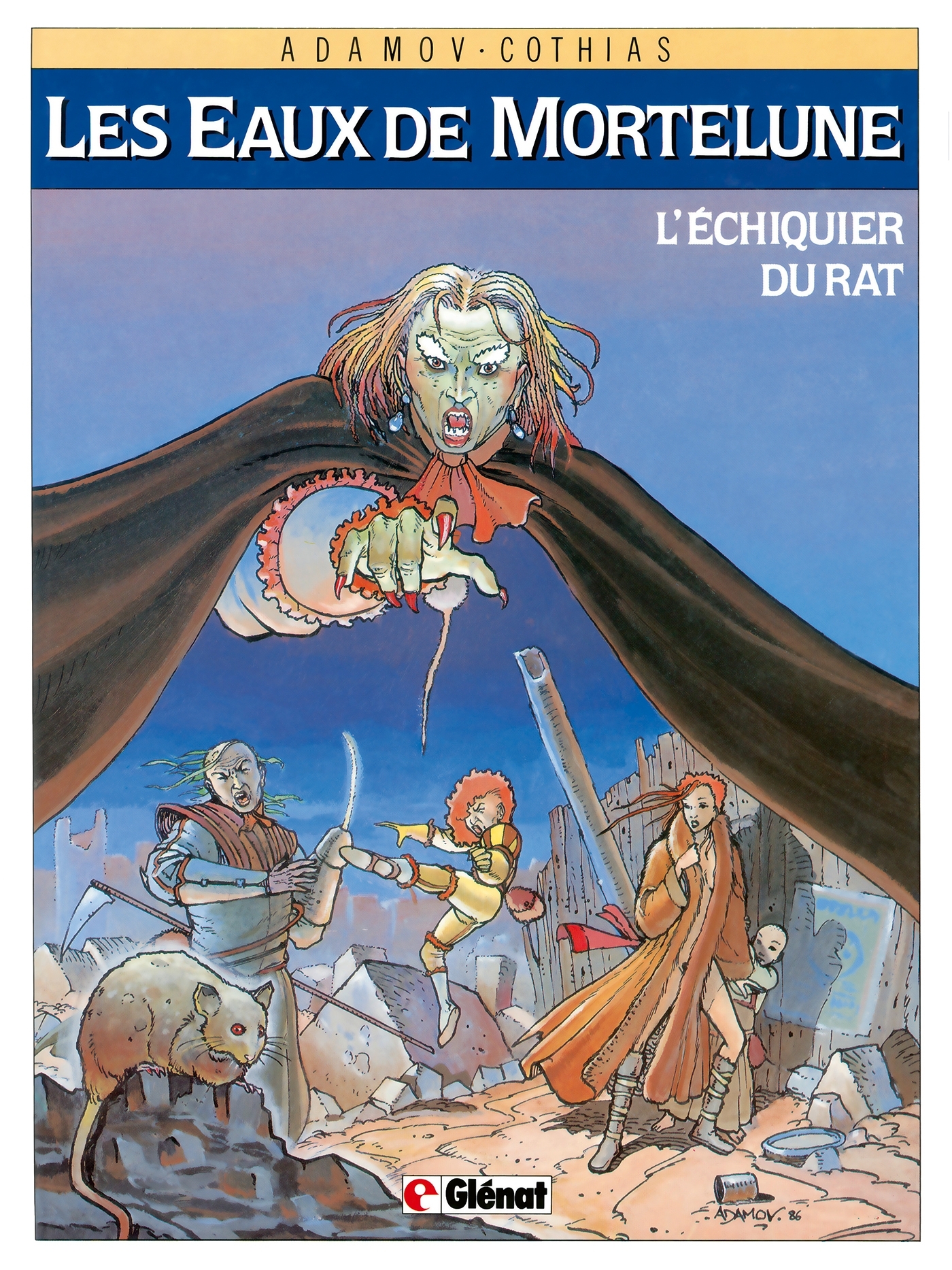 Les Eaux de Mortelune - Tome 01, L'Echiquier du rat (9782723406369-front-cover)