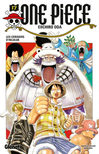One Piece - Édition originale - Tome 17, Les cerisiers d'Hiluluk (9782723494731-front-cover)