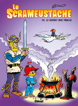 Le Scrameustache - Tome 13, Le secret des trolls (9782723463508-front-cover)