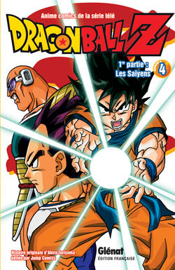 Dragon Ball Z - 1re partie - Tome 04, Les Saïyens (9782723457927-front-cover)