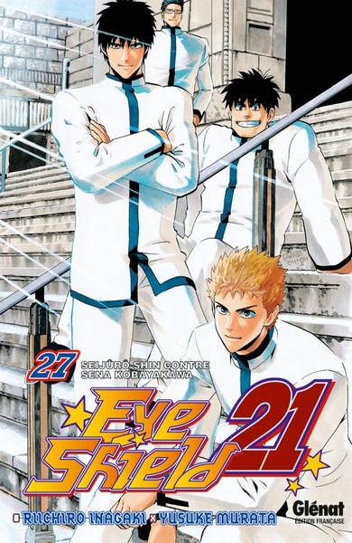 Eyeshield 21 - Tome 27, Seijûrô Shin contre Sena Kobayakawa (9782723470278-front-cover)