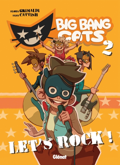Big Bang Cats - Tome 02, Let's rock ! (9782723499729-front-cover)