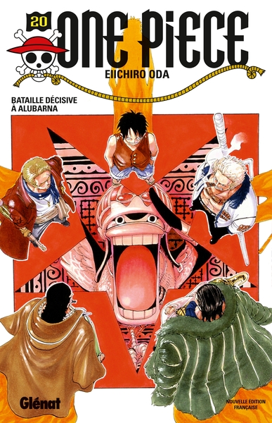 One Piece - Édition originale - Tome 20, Bataille décisive à Alubarna (9782723494762-front-cover)