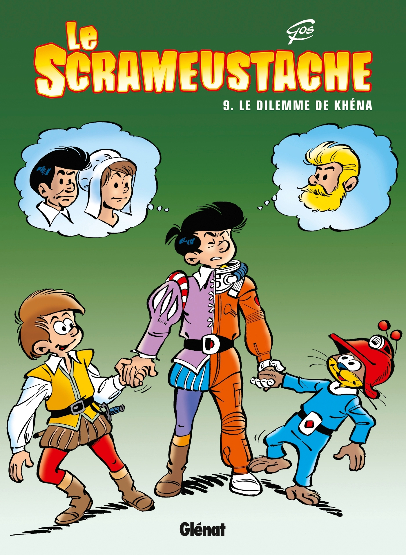 Le Scrameustache - Tome 09, Le dilemme de khena (9782723463461-front-cover)