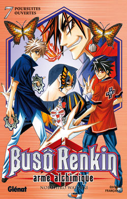 Buso Renkin - Tome 07, Poursuites ouvertes (9782723458078-front-cover)