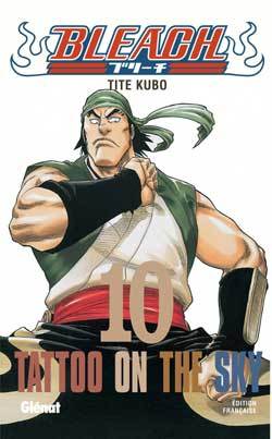 Bleach - Tome 10, Tattoo on the sky (9782723448529-front-cover)