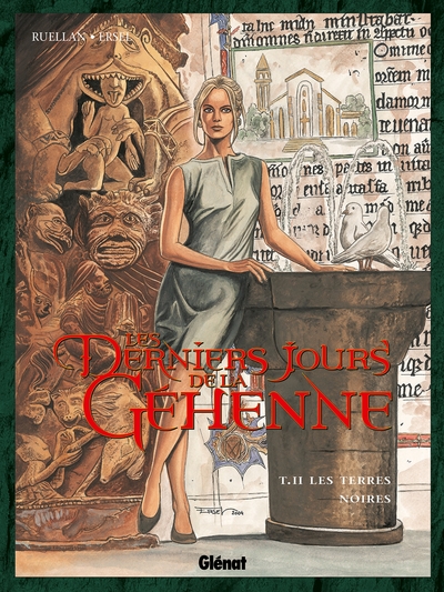Les Derniers jours de la Géhenne - Tome 02, Les Terres Noires (9782723445108-front-cover)