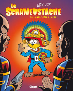 Le Scrameustache - Tome 36, Casse-tête Olmèque (9782723452380-front-cover)