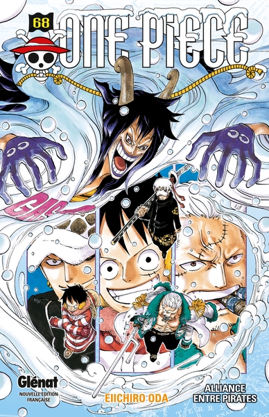 One Piece - Édition originale - Tome 68, Alliance entre pirates (9782723496766-front-cover)