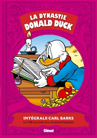 La Dynastie Donald Duck - Tome 08, 1957/1958 - La ville aux toits d'or et autres histoires (9782723489003-front-cover)