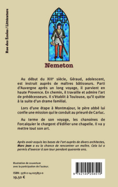 Nemeton, Parcours maître bâtisseur au XIIIe siècle (9782140258510-back-cover)