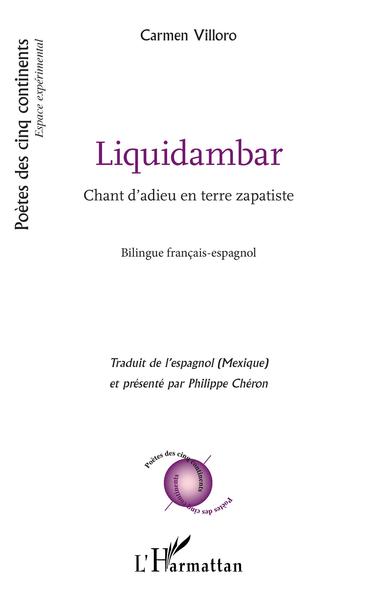 Liquidambar, Chant d'adieu en terre zapatiste (9782140296017-front-cover)
