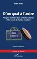 D'un quai à l'autre, Plongées profondes dans la Marine nationale et les secrets de l'action consulaire (9782140274060-front-cover)