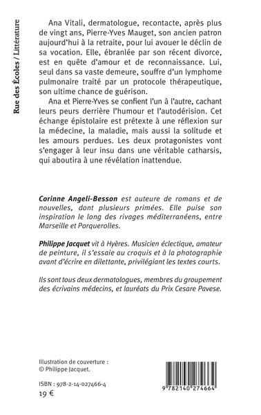 Confidences d'un poisson rouge, Roman épistolaire (9782140274664-back-cover)