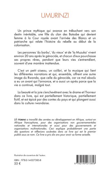 Umurinzi, Le gardien du rituel - Un livre du Rwanda (9782140273858-back-cover)