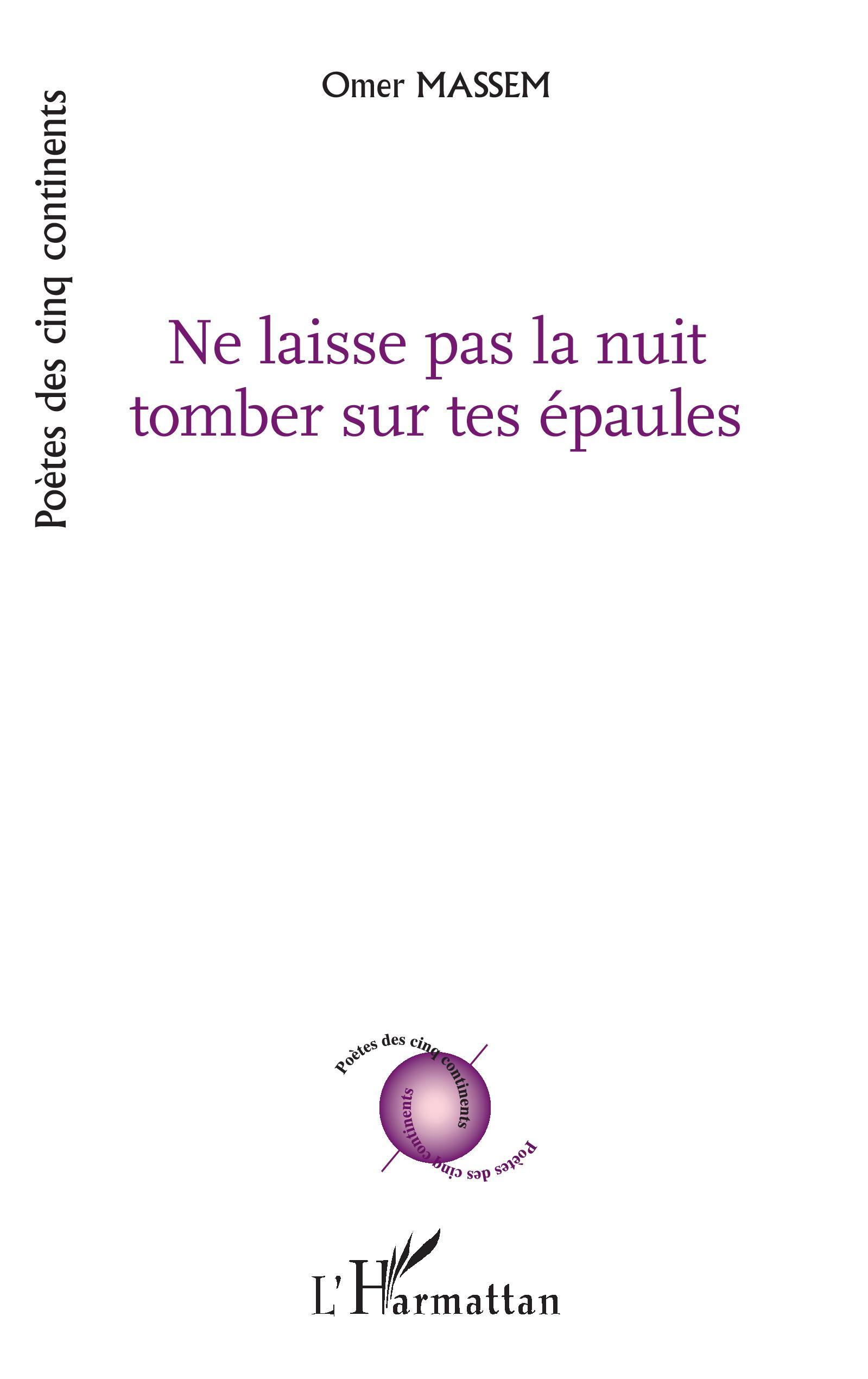 Ne laisse pas la nuit tomber sur tes épaules (9782140278594-front-cover)