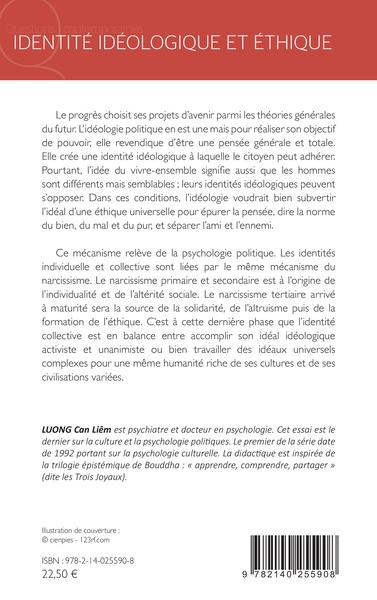 Identité idéologique et éthique (9782140255908-back-cover)