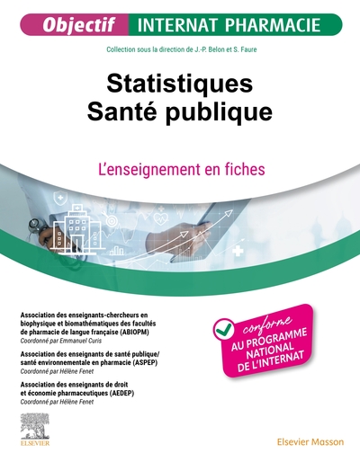 Statistiques - Santé publique, L'enseignement en fiches (9782294779237-front-cover)