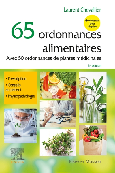 65 ordonnances alimentaires, Avec 50 ordonnances de plantes médicinales (9782294768040-front-cover)