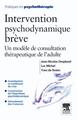 Intervention psychodynamique brève, Un modèle de consultation thérapeutique de l'adulte (9782294706882-front-cover)