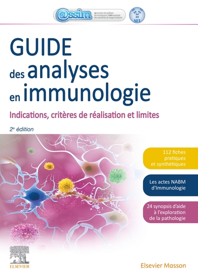 Guide des analyses en immunologie, Indications, critères de réalisation et limites (9782294762178-front-cover)