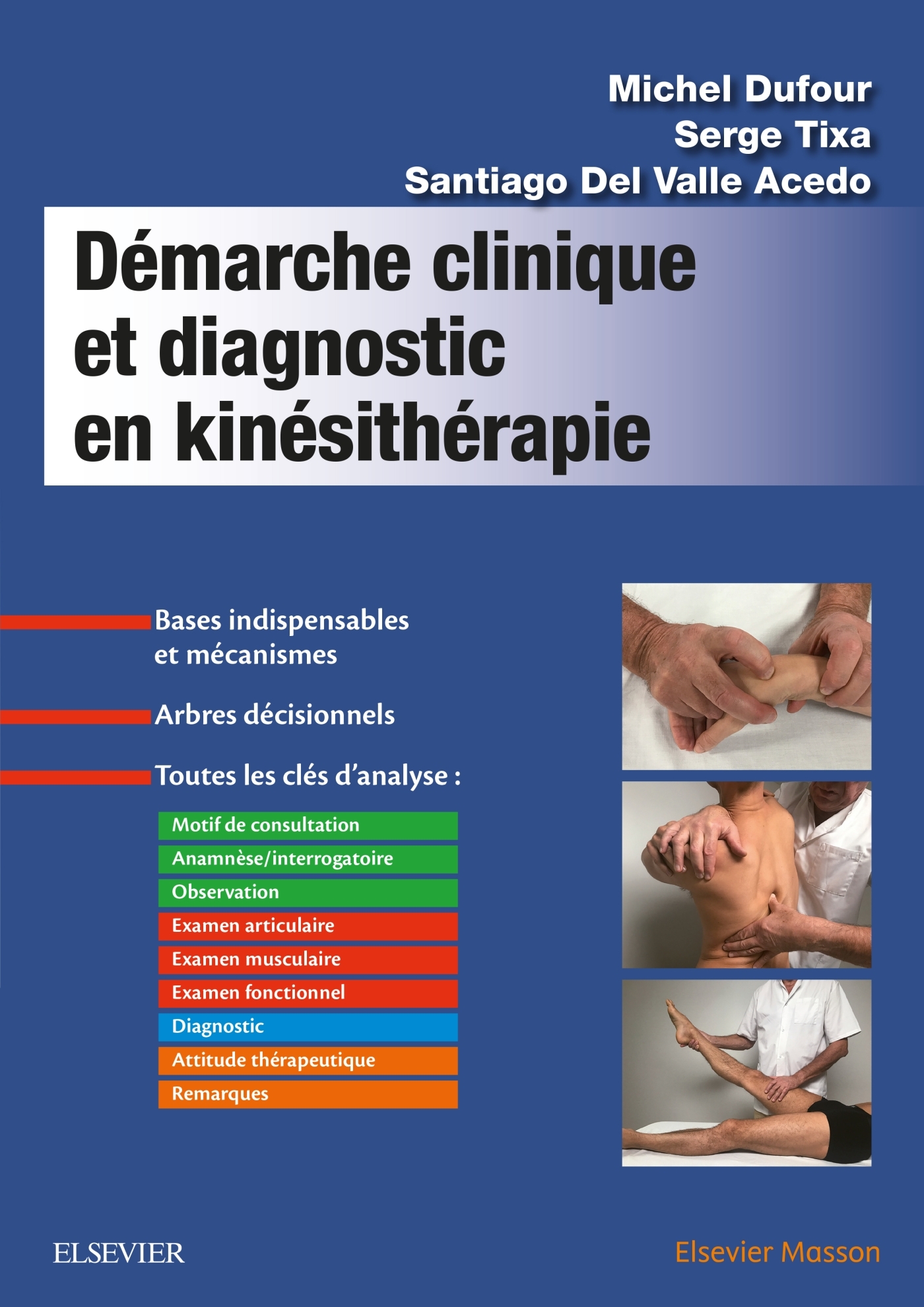 Démarche clinique et diagnostic en kinésithérapie (9782294762390-front-cover)