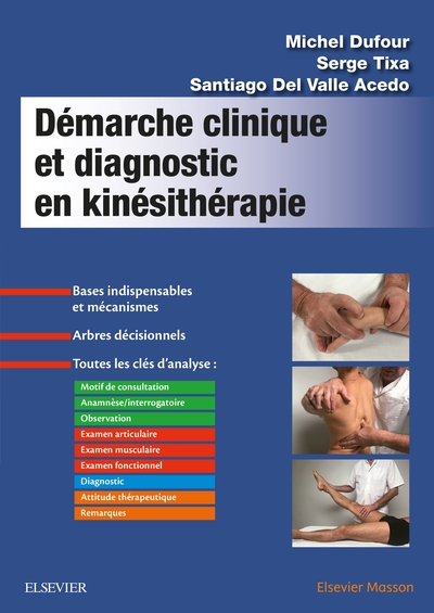 Démarche clinique et diagnostic en kinésithérapie (9782294762390-front-cover)