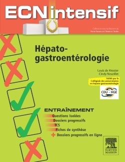 Hépato-gastro-entérologie, Dossiers progressifs et questions isolées corrigés (9782294724817-front-cover)