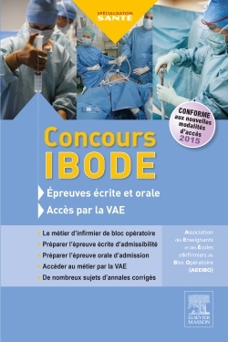 Concours IBODE, Épreuves écrite et orale et accès par la VAE (9782294746185-front-cover)