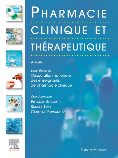 Pharmacie clinique et thérapeutique (9782294783470-front-cover)