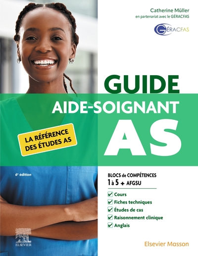 Guide AS - Aide-soignant, La référence des études AS (9782294787058-front-cover)